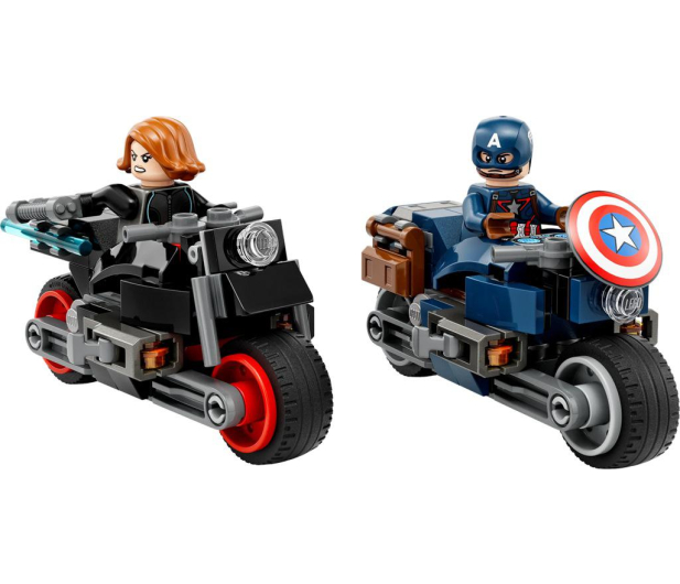 LEGO Marvel 76260 Motocykle Czarnej Wdowy i Kapitana Ameryki - 1144501 - zdjęcie 2